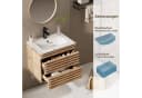 UEV Waschtisch mit Unterschrank Natur 60cm/75cm/90cm Bild 4