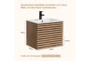 UEV Waschtisch mit Unterschrank Natur 60cm/75cm/90cm Bild 5