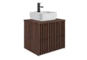 UEV Waschtisch mit Unterschrank hängend Keramik Set mit Wasserhahn Bild 2