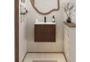UEV Waschtisch mit Unterschrank und Wasserhahn, Soft-Close, 2 Schubladen Bild 1