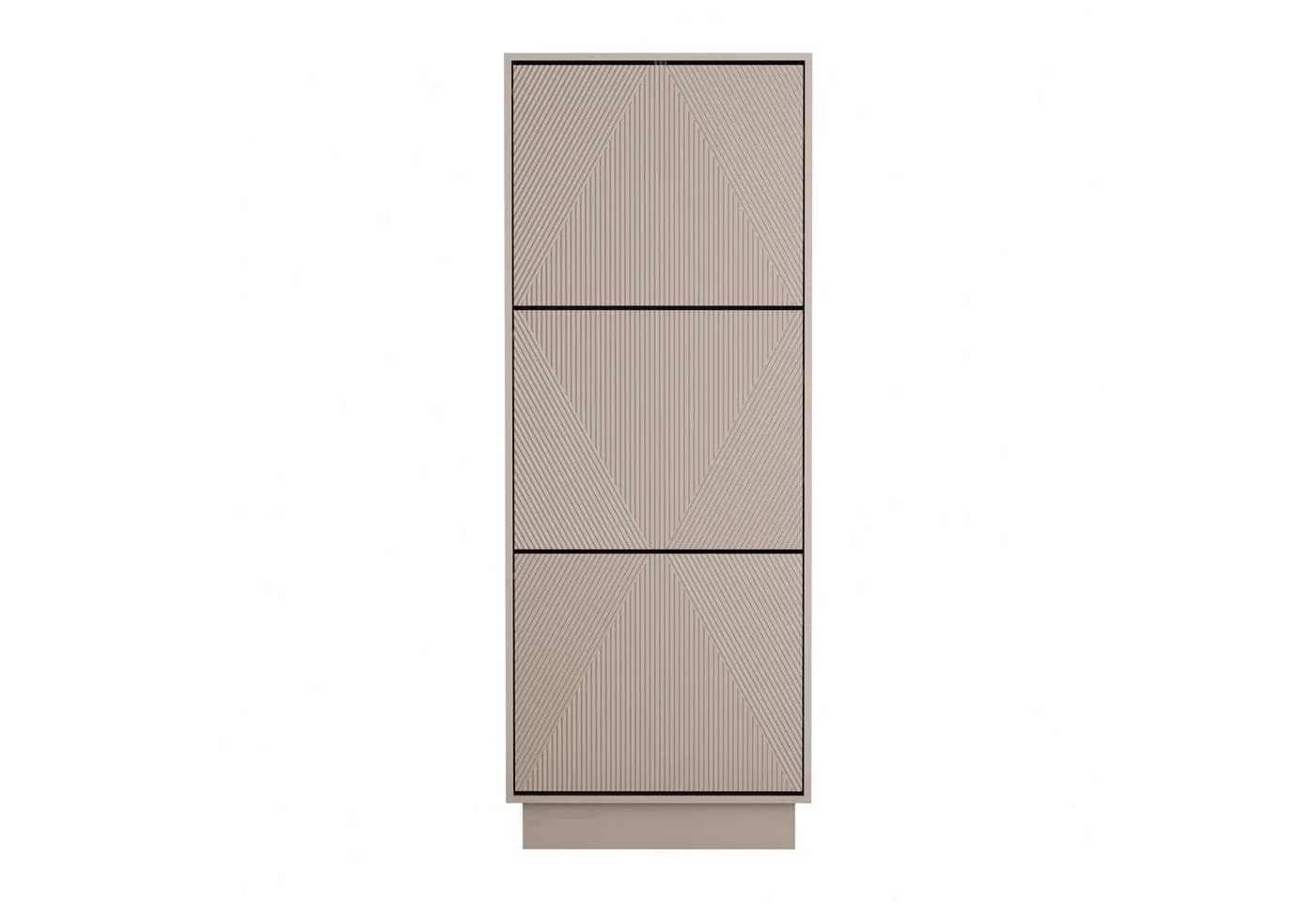 UEV Schuhschrank schmal mit Kippschutz und verstellbaren Trennwänden - Bild 2