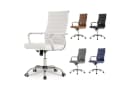 UEV Ergonomischer Bürostuhl Weiß Höhenverstellbar Bild 1