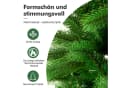 WHEELYOU Weihnachtsbaum 210 cm mit LED-Beleuchtung und Holzständer Bild 5