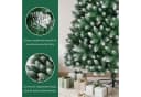 WHEELYOU Künstlicher Weihnachtsbaum 120 cm mit Schneespitzen und Lichterkette Bild 4