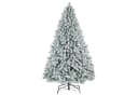 WHEELYOU Künstlicher Weihnachtsbaum 210 cm Dicht Beflockt Mit Lichterkette Bild 2
