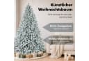 WHEELYOU Künstlicher Weihnachtsbaum 210 cm Dicht Beflockt Mit Lichterkette Bild 4