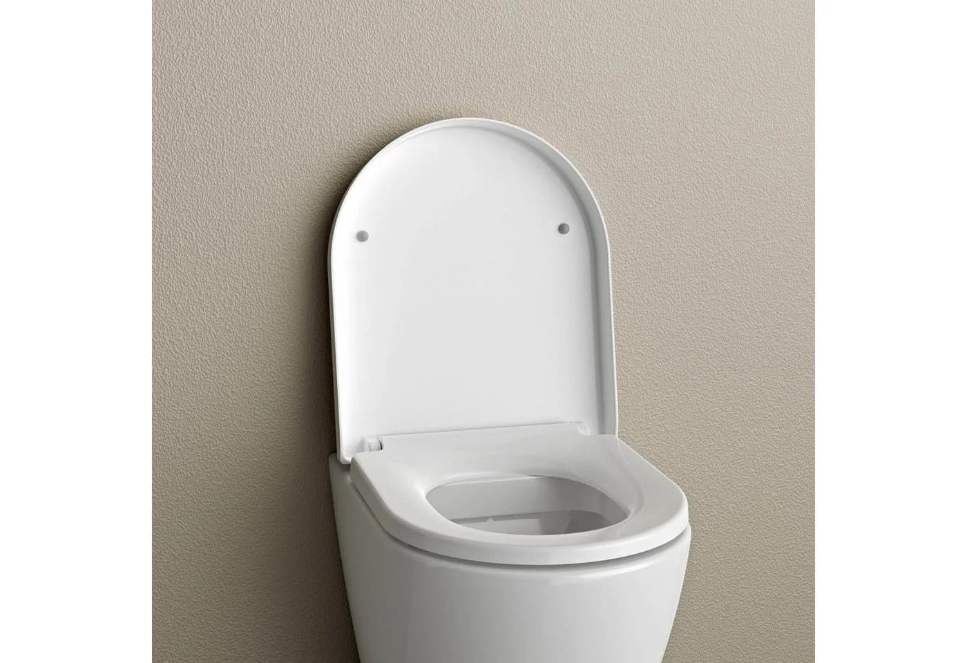 Bernstein WC-Sitz U1009 Komplett-Set D-Form Absenkautomatik Duroplast