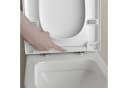 Bernstein WC-Sitz U1009 Komplett-Set D-Form Absenkautomatik Duroplast Bild 4