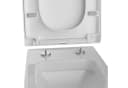 Bernstein WC-Sitz U1009 Komplett-Set D-Form Absenkautomatik Duroplast Bild 5