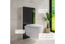 Bernstein Vorwandelement WC 805 Sanitärmodul Aufputz Spülkasten Schwarz Bild 5