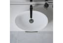 Bernstein Aufsatzwaschbecken PB2004 Oval Weiß Matt Bild 3