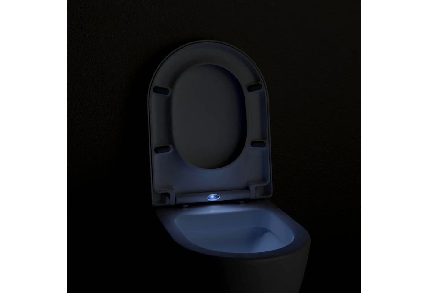 Bernstein WC-Sitz U1002 LED Nachtlicht Softclose Weiß - Bild 4