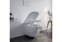 Modernes Dusch-WC in Weiß Bild 1