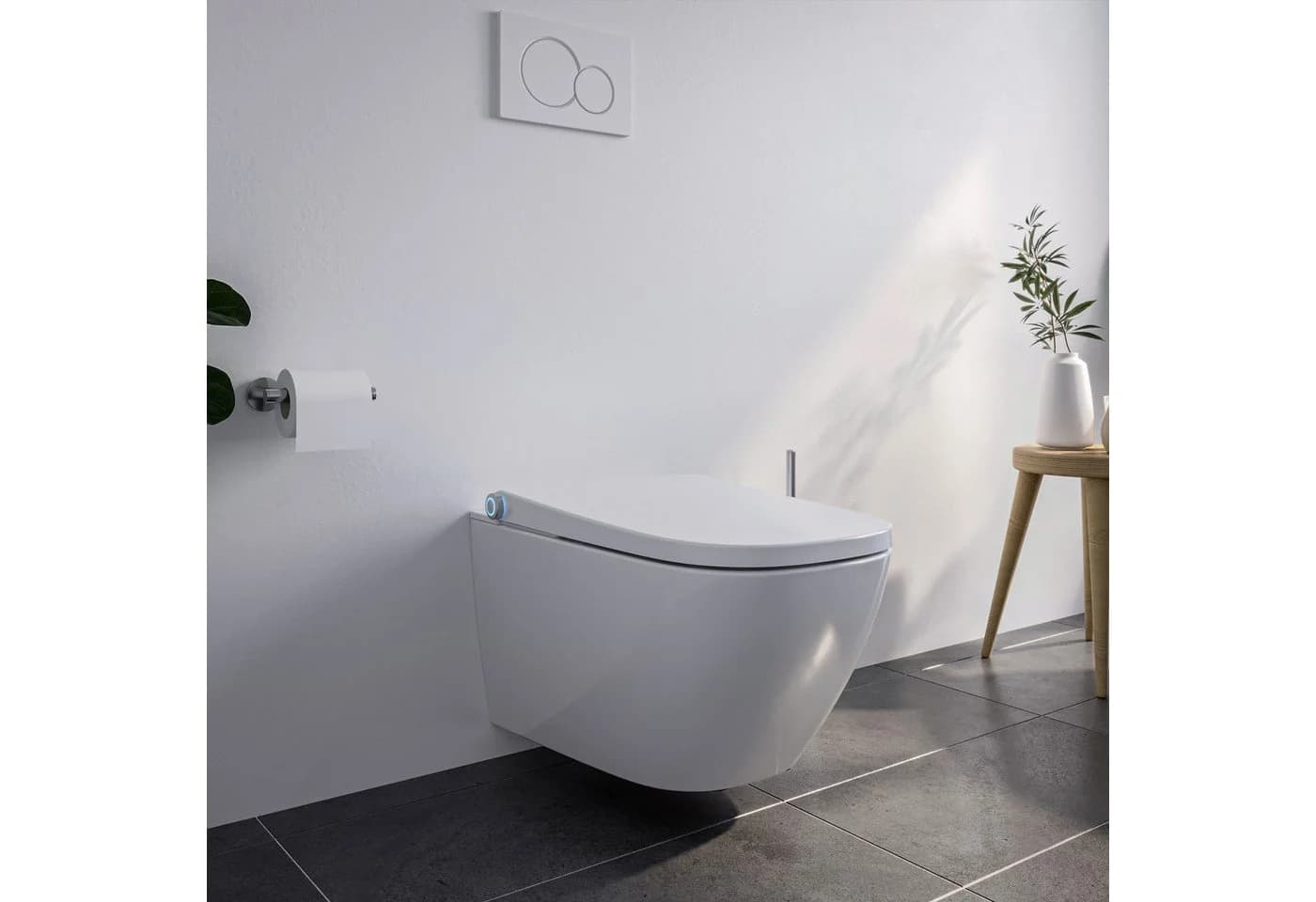 Modernes Dusch-WC in Weiß - Bild 2