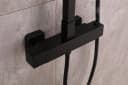 Bernstein Duschsystem 8921B Basic Schwarz mit Thermostat Bild 3