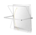 euroharry Memoboard Desktop Whiteboard Weiße Kleines Tafel Bild 3