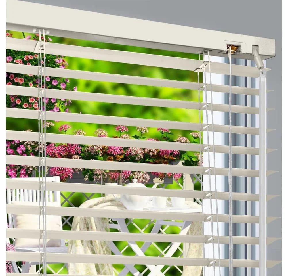 euroharry Jalousie Alu 25mm mit Bohren Fenster Rollo Montage Venetian Blind