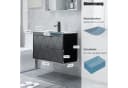 UEV Waschbeckenunterschrank 60cm/75cm/90cm Hängend Soft-close Badmöbel Set Bild 5