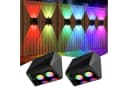 Quntis LED Solarleuchte 13 Beleuchtungsmodi Warmweiß RGB Bild 2