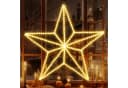 Elegear LED-Lichterkette 50cm Fünfzackstern 282 LEDs Warmweiß Bild 2