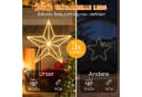 Elegear LED-Lichterkette 50cm Fünfzackstern 282 LEDs Warmweiß Bild 3