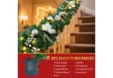 Elegear Weihnachtsgirlande 2,7m Silber/Weiß mit LEDs Bild 3