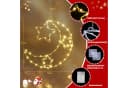 Elegear LED-Lichterkette Weihnachtsstern 2er Set Warmweiß Metall Bild 3