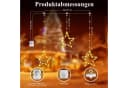 Weihnachtsdeko Lichterkette mit Stern-Stil Bild 3