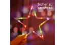 Weihnachtsdeko Lichterkette mit Stern-Stil Bild 5