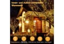 Quntis LED-Lichterkette 10-100M Transparent 8 Modi Weihnachtsdeko Bild 1