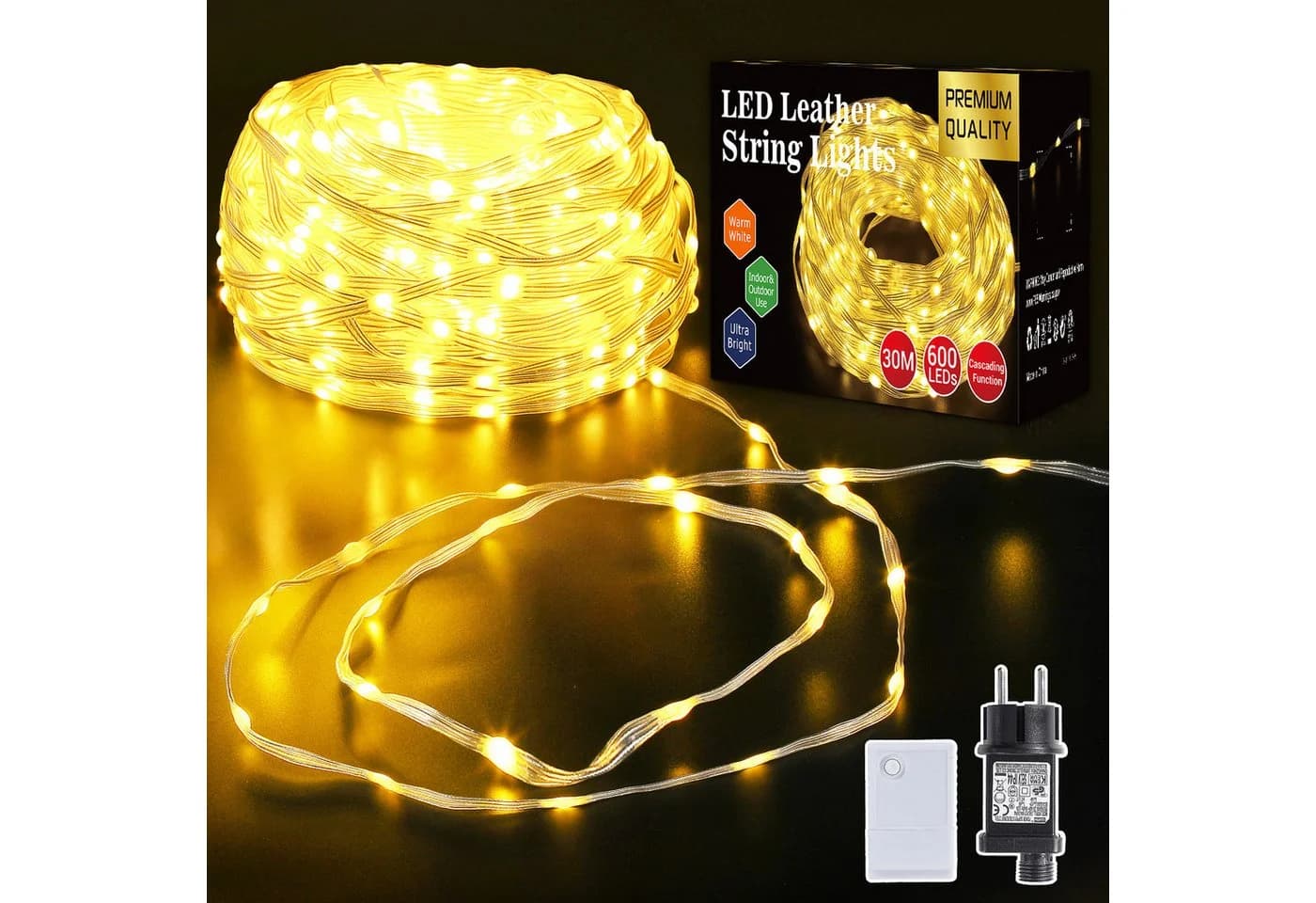 Elegear Lichterkette Weihnachtsbeleuchtung 400/600 LEDs 20/30m - Bild 2