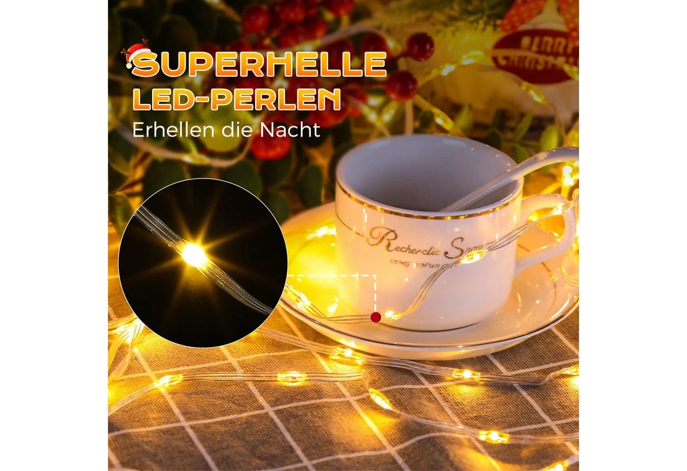 Elegear Lichterkette Weihnachtsbeleuchtung 400/600 LEDs 20/30m - Bild 4