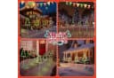 Elegear LED-Lichterkette Weihnachtsdeko Gartenstecker mit Timer, 4er Set Weihnachtsbäume, 160 LEDs Bild 5