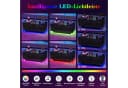 Hyaapwod Couchtisch Hochglanz Schwarz mit LED-Beleuchtung und Schubladen Bild 5