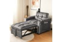 EXTSUD Schlafsofa 3-in-1 mit Getränkehalter grau Bild 1