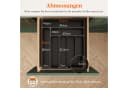 Lifewit Schubladenorganizer 7 Fächer Schwarz Bild 1