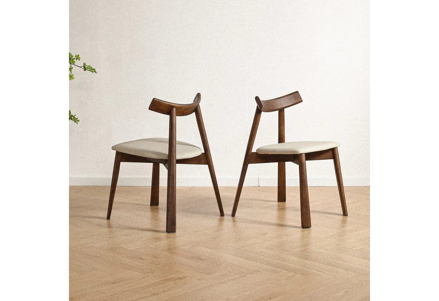 LIM HOME Esszimmerstuhl 2er Set - SW031 Massivholz - Bild 2