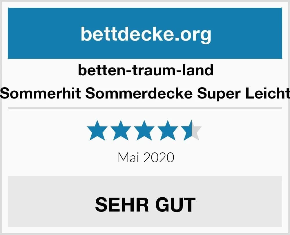 Betten Traumland Sommerdecke Lyocell 100% Natur - Bild 3