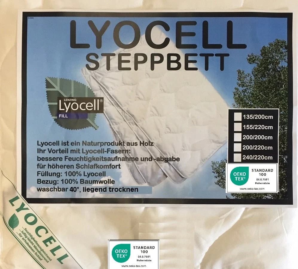 Betten Traumland Sommerdecke TENCEL™ Lyocell 100% Baumwolle Weiß