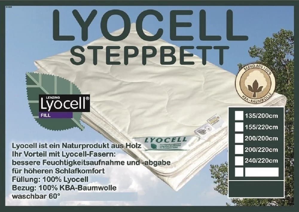 Garanta Sommerdecke Lyocell Tencel kbA Naturfaser