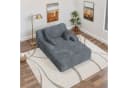 HawthyHome Schlafsofa Cordstoff Relaxsofa Beige Bild 4