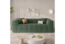 HawthyHome Sofa 2-3 Sitzer Grün Chenille Modern Bild 2