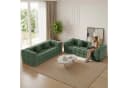 HawthyHome Sofa 2-3 Sitzer Grün Chenille Modern Bild 4