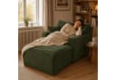 Fanttik Cord-Schlafsofa 165 cm Grün Bild 1