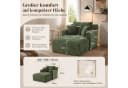 Fanttik Cord-Schlafsofa 165 cm Grün Bild 3