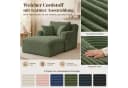 Fanttik Cord-Schlafsofa 165 cm Grün Bild 5