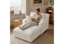 ANYSUN Sofa Cord-Schlafsofa mit 2 Kissen, Bequemes Schlafsofa, Loungesofa, Ohne Montage Bild 1