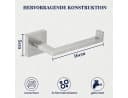 Forrlite Toilettenpapierhalter Edelstahl 16 cm gebürstet Wandhalter Bild 4