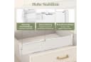 Lifewit Schubladentrenner verstellbar 35-55 cm Weiß ABS-Kunststoff Bild 4