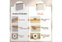 Lifewit Papiertuchbox Bambus Badezimmer Organizer Weiß Bild 5